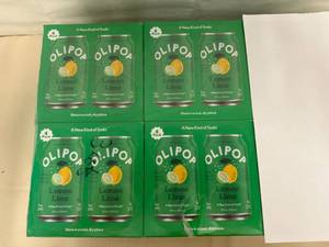 4x 4pks Olipop-Lemon Lime
