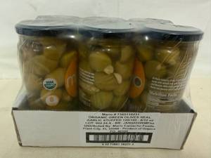 6ct Mario Garlic Stuffed Olives