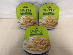 3x Simply Potatoes-Garlic Mashed Potatoes
