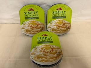 3x Simply Potatoes-Garlic Mashed Potatoes