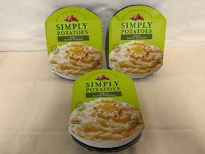 3x Simply Potatoes-Garlic Mashed Potatoes