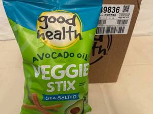 6x Good Health Avacado Oil Veggie Stix-Sea Salted