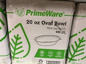 50 Primeware 20oz Oval Bowl