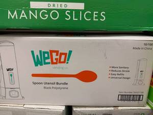 10x WeGo Black Spoon Utensil Bundle