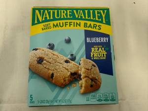 8x 5ct Nature Valley Muffin Bars-Blueberry