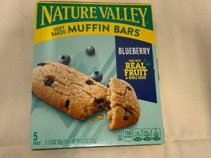 8x 5ct Nature Valley Muffin Bars-Blueberry