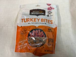 3x Nutrish Turkey Bites-Dog Treats