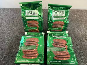 4x Tates Bake Shop Chocolate Toffee Cookies