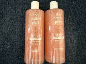 3x Potted Plant Body Wash