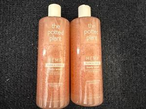 3x Potted Plant Body Wash