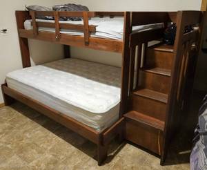 Twin over Full Bunkbed - No Mattresses