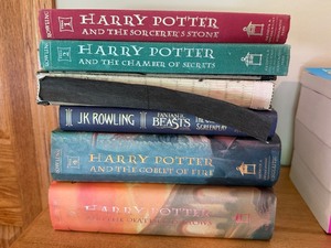 Harry Potter Hardcover Book Lot of 6