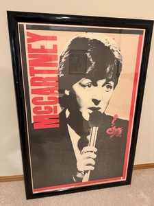 Paul McCartney Framed Poster
