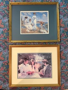 Pair of Framed Coastal Prints (Lot of 2)