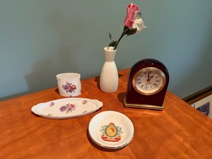 Howard Miller Clock & Cauldon, Victoria Porcelain Mixed Lot