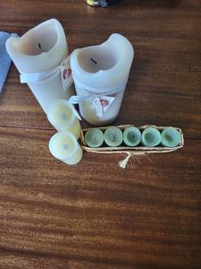 Rustic Lights by Acadian Candle Set (Lot of 9)