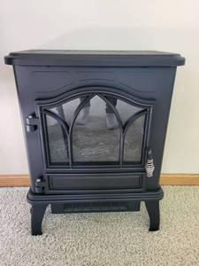 Electric Fireplace Stove Heater 1500W & 1000W
