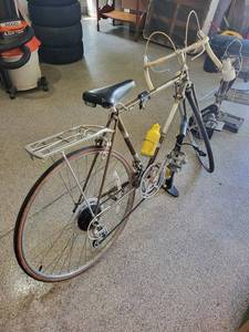 Vintage Raleigh Grand Prix Road Bike With Brooks Saddle