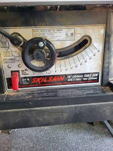 Skilsaw 3400 10 Table Saw With Stand