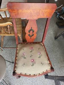 Wooden Upholstered Dining Chair