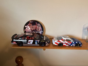 Dale Earnhardt NASCAR Model Cars & Hamilton Collection Plate