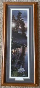 Pierce Sunlit Silence Framed Limited Edition Wildlife Print 17x41