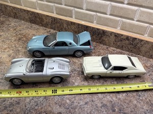 Diecast Model Car Lot Porsche 550A Spyder Chevelle SS Thunderbird
