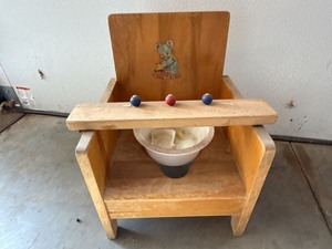 Lot of Vintage Child Potty Chair & GE Transpak Cellular Phone Set