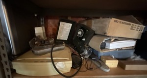 Box Lot of Assorted Electronics, Remote Controls & Lighting Parts
