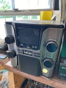 Akai KS505 CDG Karaoke Player USB TFT Screen Dual Mic Inputs