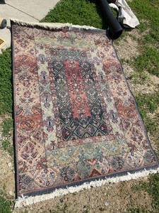 Old Masters Sphinx Oriental Weavers Egyptian Area Rug 4x6 Fringe