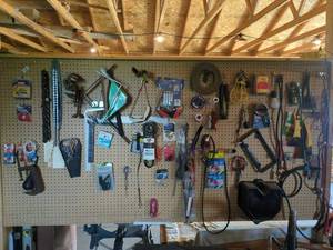 Assorted Garage Workshop Hardware & Automotive Accessories Lot