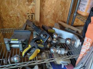 Trailer Hitch Ball Mount & Hitch Ball Towing Accessory Mixed Lot