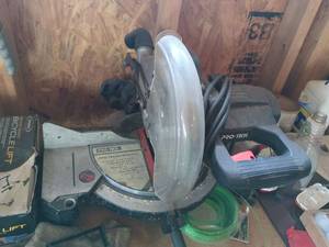 Pro-Tech Compound Miter Saw Benchtop Circular Cut-Off Saw