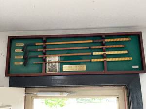 History of Golf Evolution of Irons Framed Display Wall Plaque See Photos