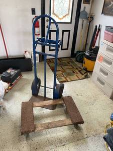 Hand Truck Dolly & Wooden Furniture Dolly Moving Cart Set