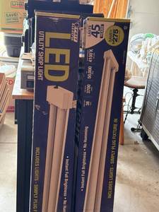 Pair of Feit Electric LED Utility Shop Lights 4 Ft New In Box