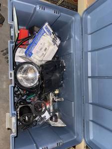 Marine Accessory Lot w Shurflo Bait Sentry Vector Inverter Tote