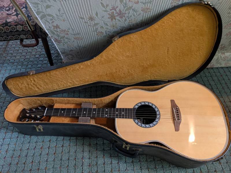 Ovation Matrix 1132-4 Acoustic Guitar With Case for Sale in