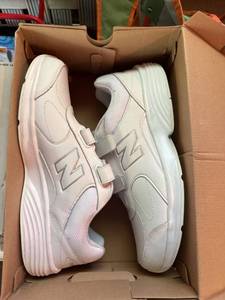 New Balance MW575WV2 Walking Shoes White Hook Loop Men 12 D