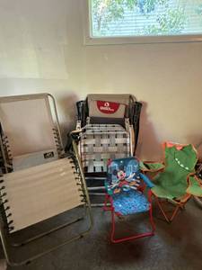 6 Outdoor Chairs Set ALPS Gander Mtn Beach & Kids Camp Chairs