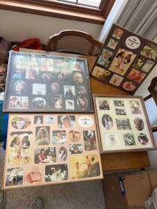 Lot of 4 Vintage Collage Picture Frames Burnes Boston Creative Memories