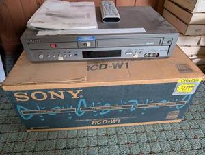 Samsung DVD-V3500 DVDVHS Dual Deck Recorder With Remote & Manual