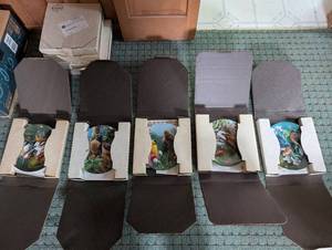 Knowles Kevin Daniel Bird Plates (Lot of 6)