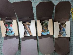 Kevin Daniel Bird Collector Plates Set of 4