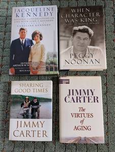 Presidential Memoir & Biography Book Lot of 4