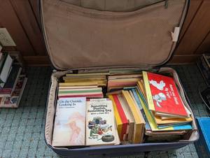 Childrens Books Mixed Lot in Suitcase