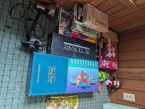 Board Games, Toys & Plush Mixed Lot