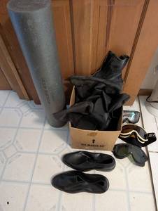 Golds Gym Ice Maker Kit Mixed Lot With Ski Boots & Goggles