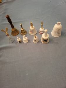 Mixed Decorative Bell Assortment (Lot of 10)